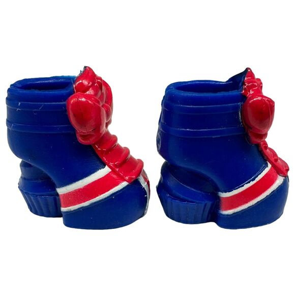 Shopkins Shoppies Doll World Vacation Jessicake Replacement Shoes British Flag - Picture 5 of 7